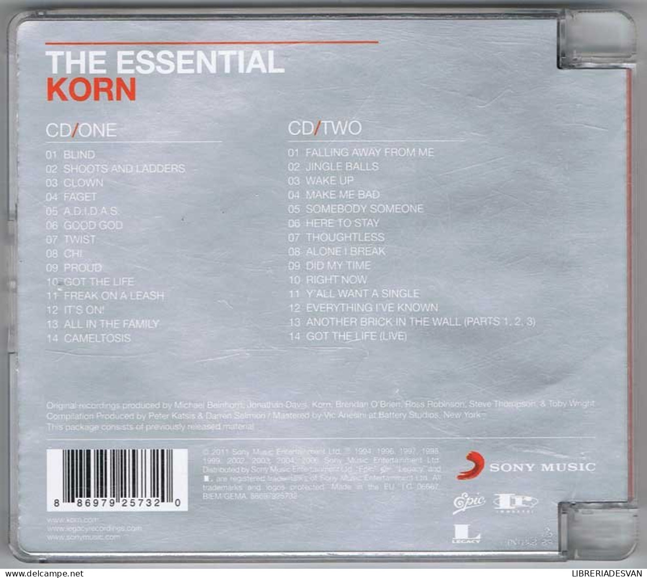Korn - The Essential Korn (2 CDs) - Sonstige & Ohne Zuordnung