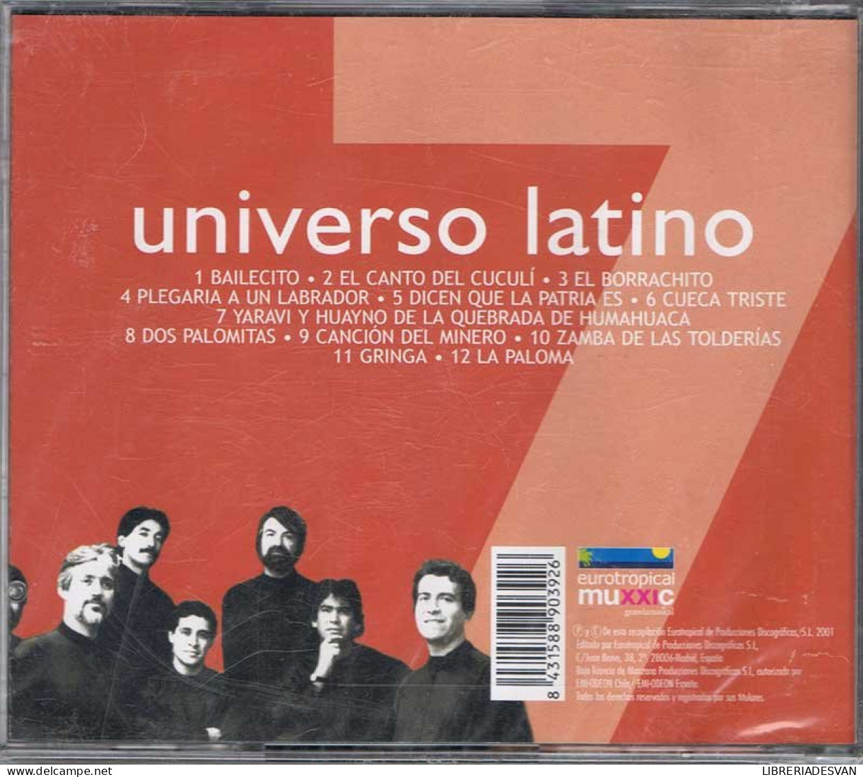 Universo Latino 7. Quilapayún - Sonstige & Ohne Zuordnung