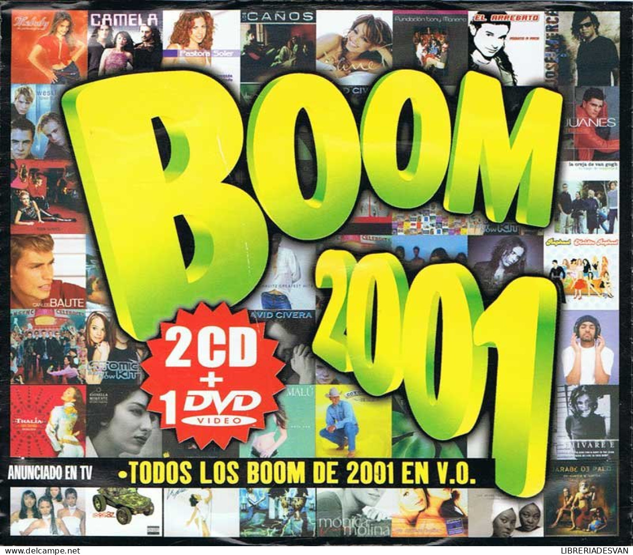 Boom 2001. Todos Los Boom De 2001 En V.O. - 2 CD + 1 DVD - Sonstige & Ohne Zuordnung