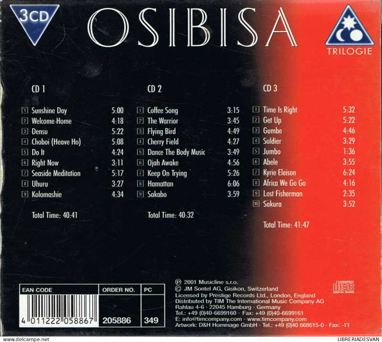 The Very Best Of Osibisa (Triple CD) - Sonstige & Ohne Zuordnung