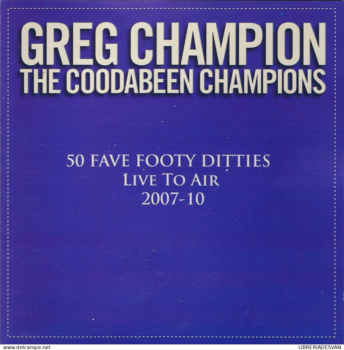 50 Fave Footy Ditties. CD - Greg Champion - Sonstige & Ohne Zuordnung