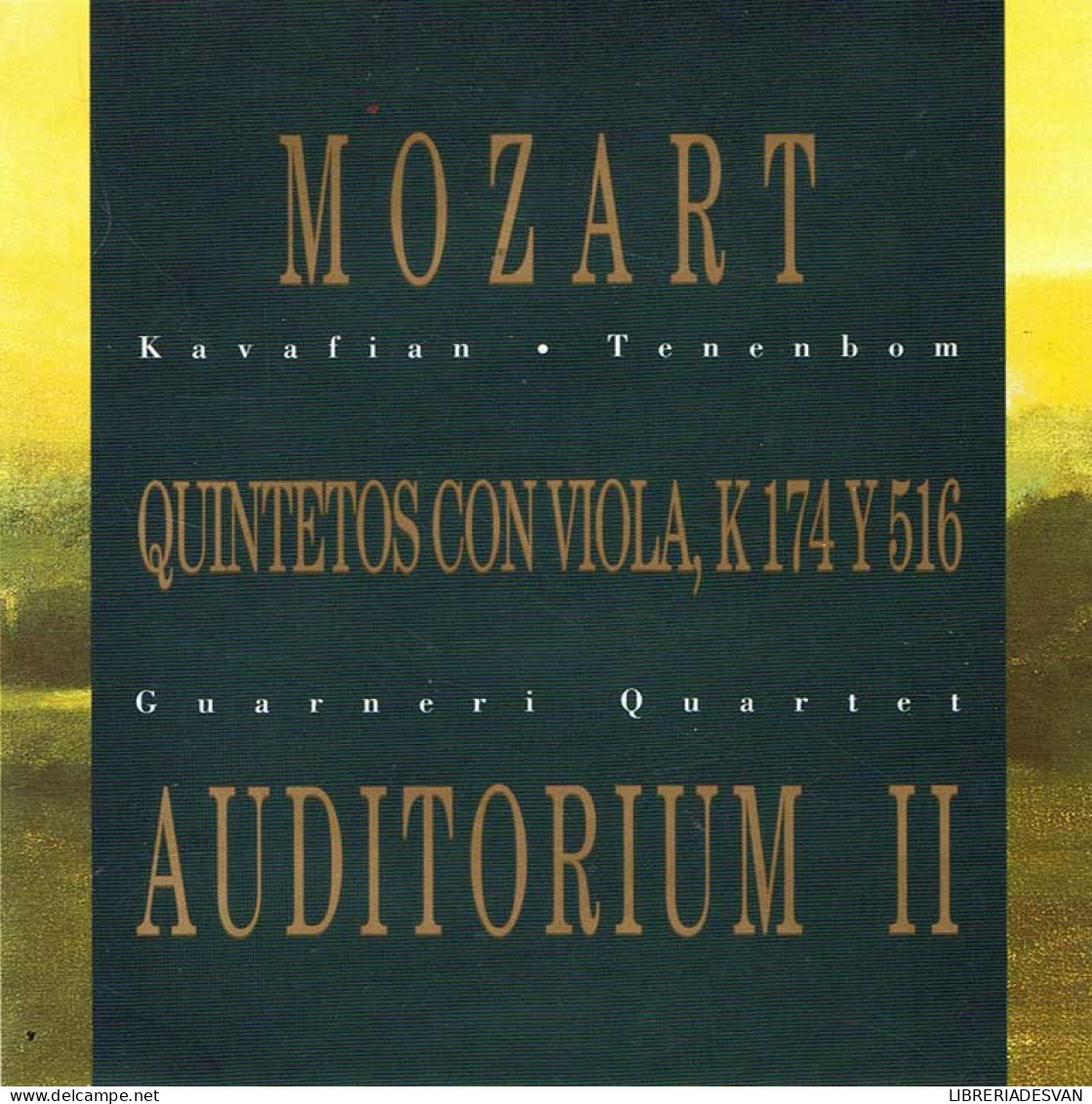 Mozart - Quintetos Con Viola K 174 Y 516. Auditorium II. CD - Sonstige & Ohne Zuordnung