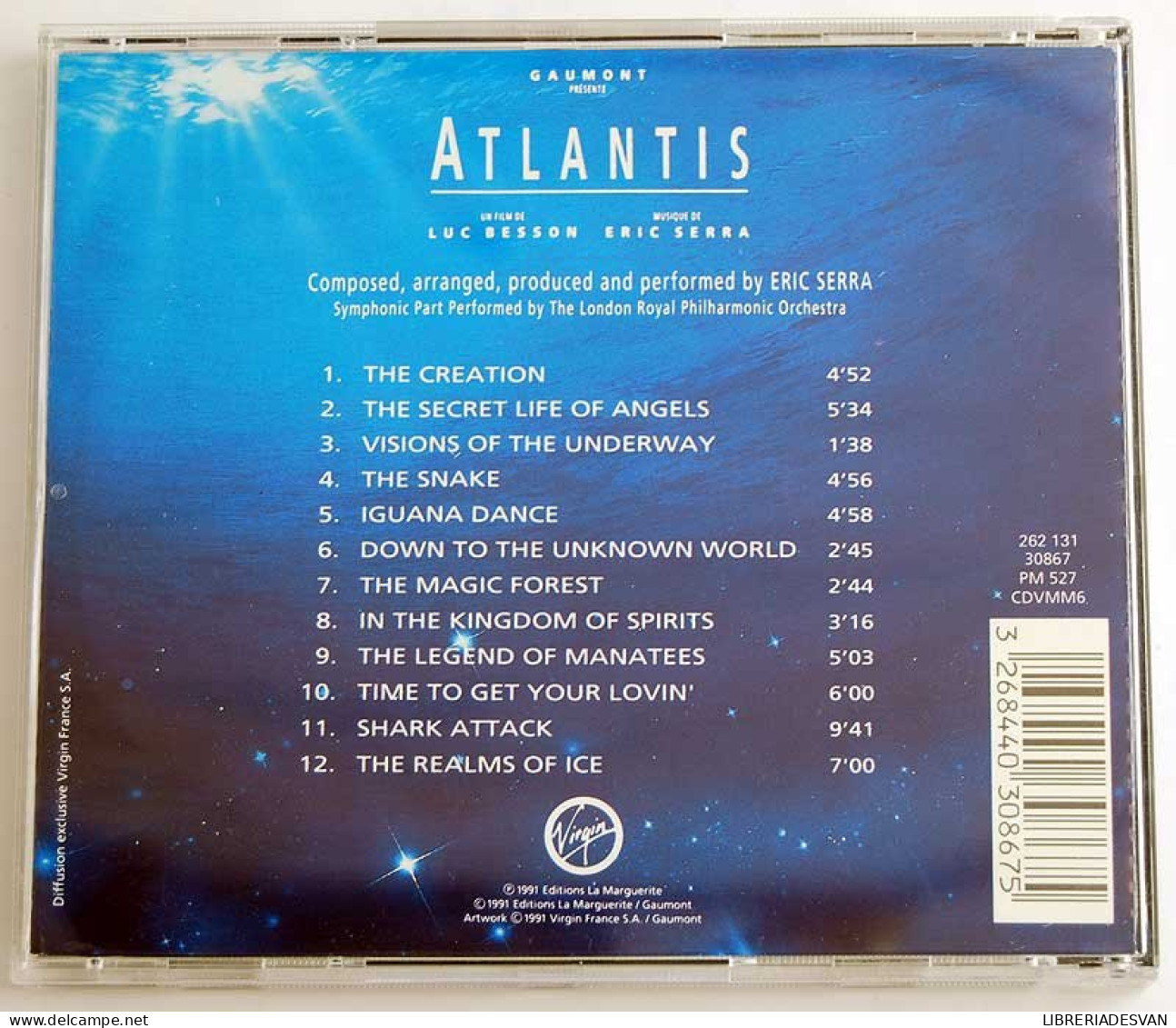 Eric Serra - Atlantis. CD - Sonstige & Ohne Zuordnung