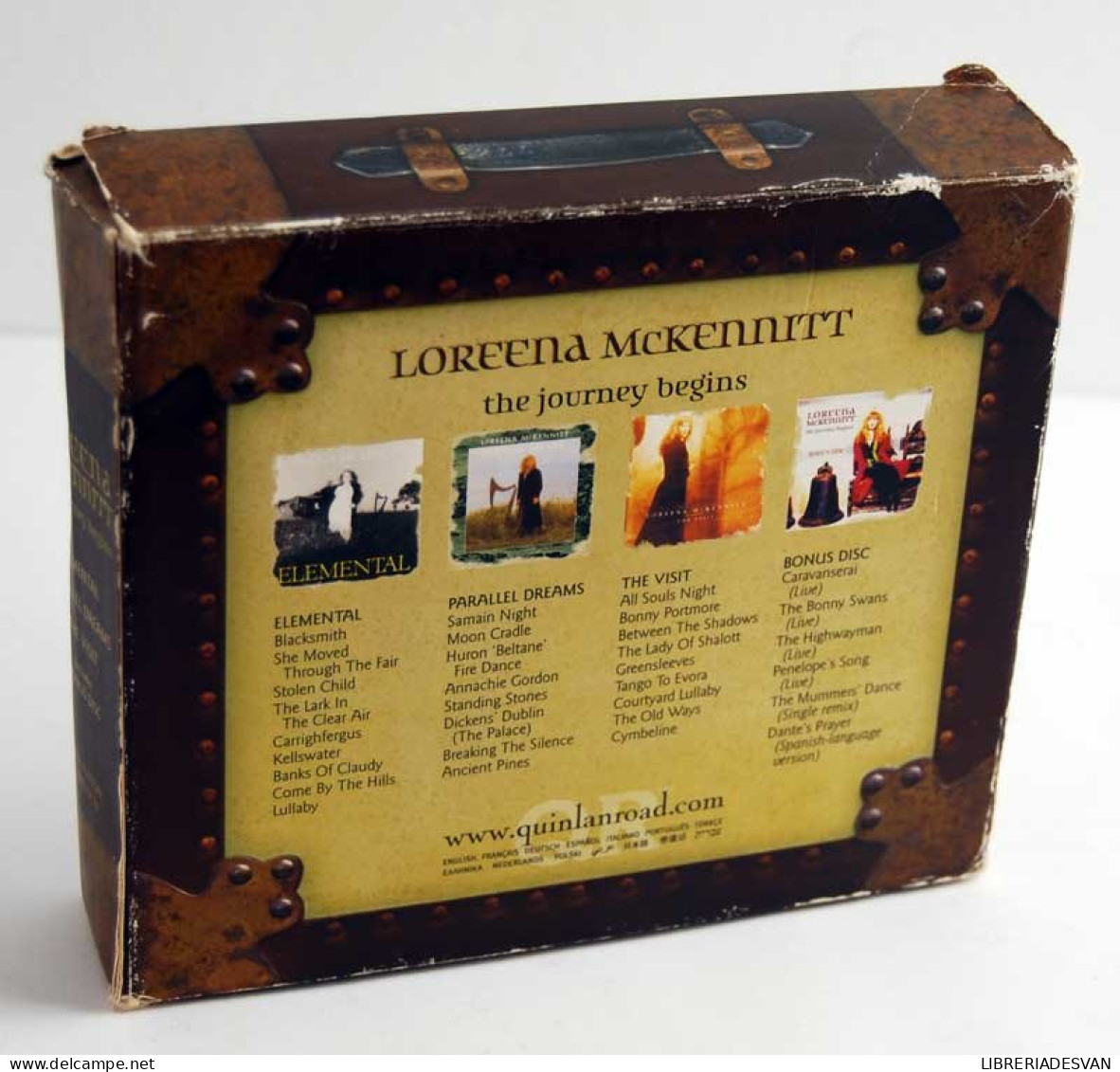 Loreena Mckennitt - The Journey Begins. Box 3 CD Plus Bonus Disc - Andere & Zonder Classificatie