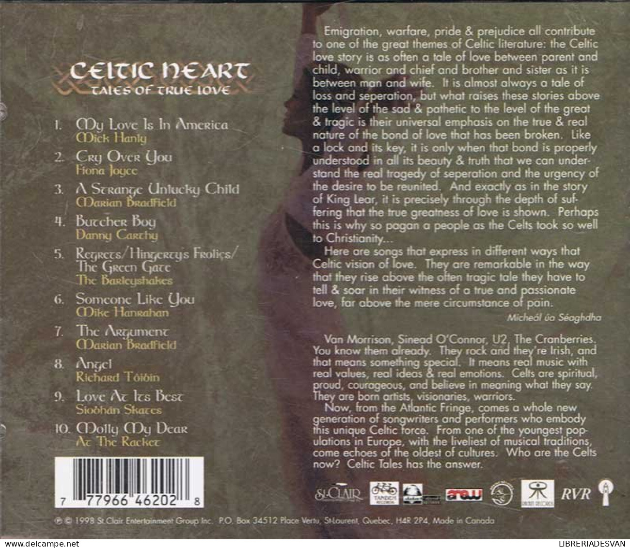 Celtic Heart - Tales Of True Love. CD - Andere & Zonder Classificatie