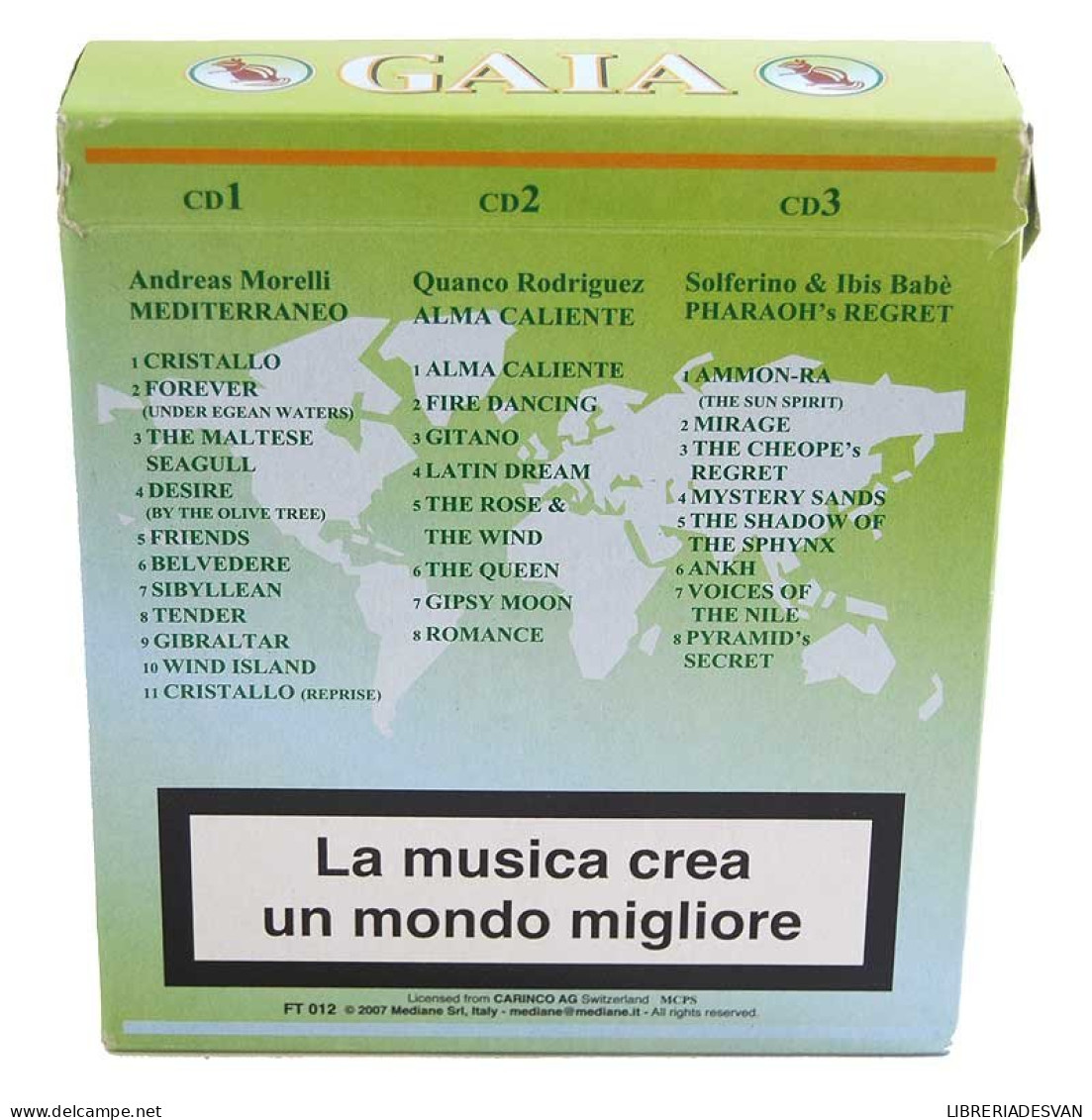 Andreas Morelli, Quanco Rodríguez Y Solferino & Ibis Babe - Gaia. Caja Con 3 CD - Sonstige & Ohne Zuordnung