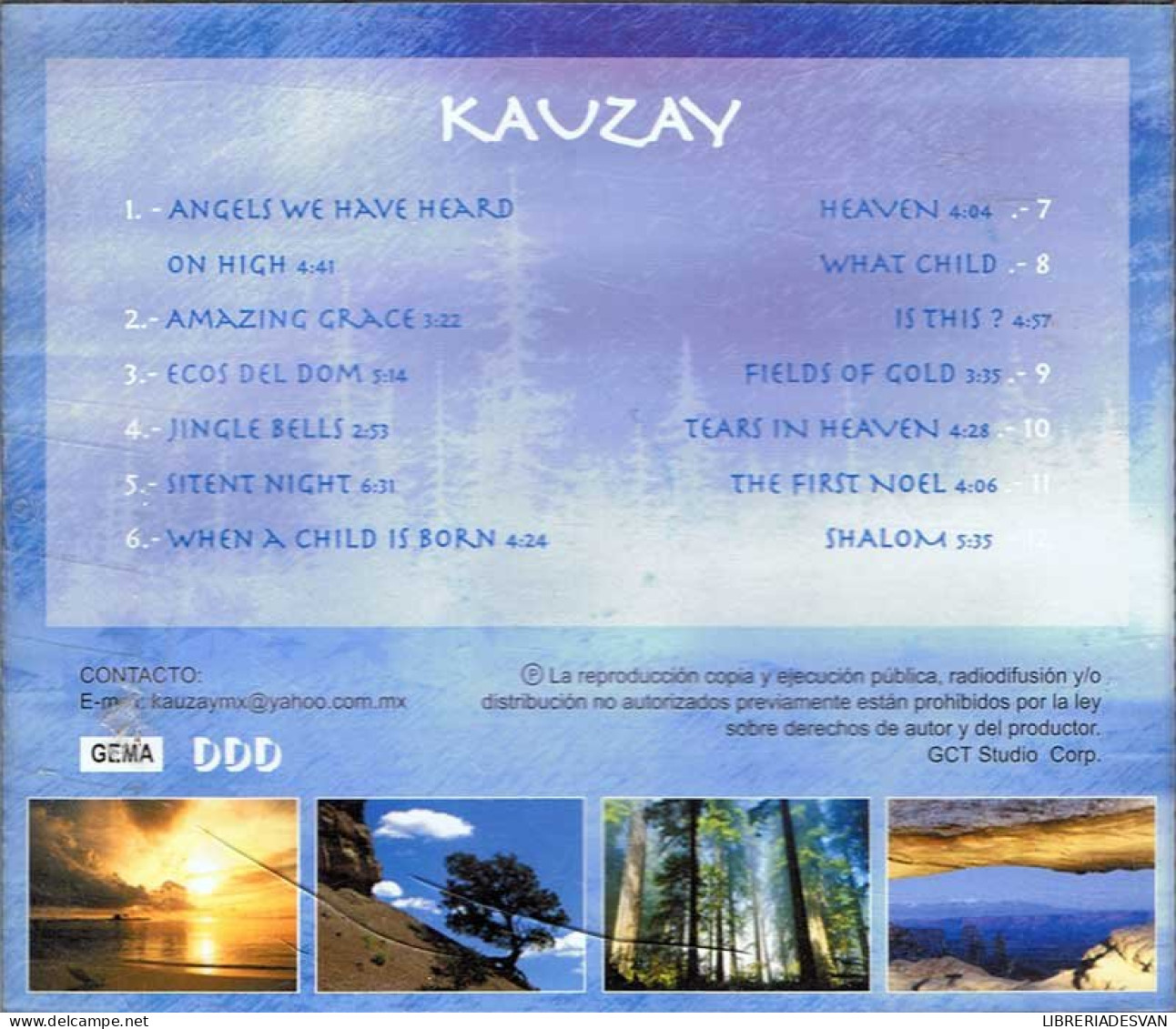 Kauzay - Amazing Grace. CD - Andere & Zonder Classificatie