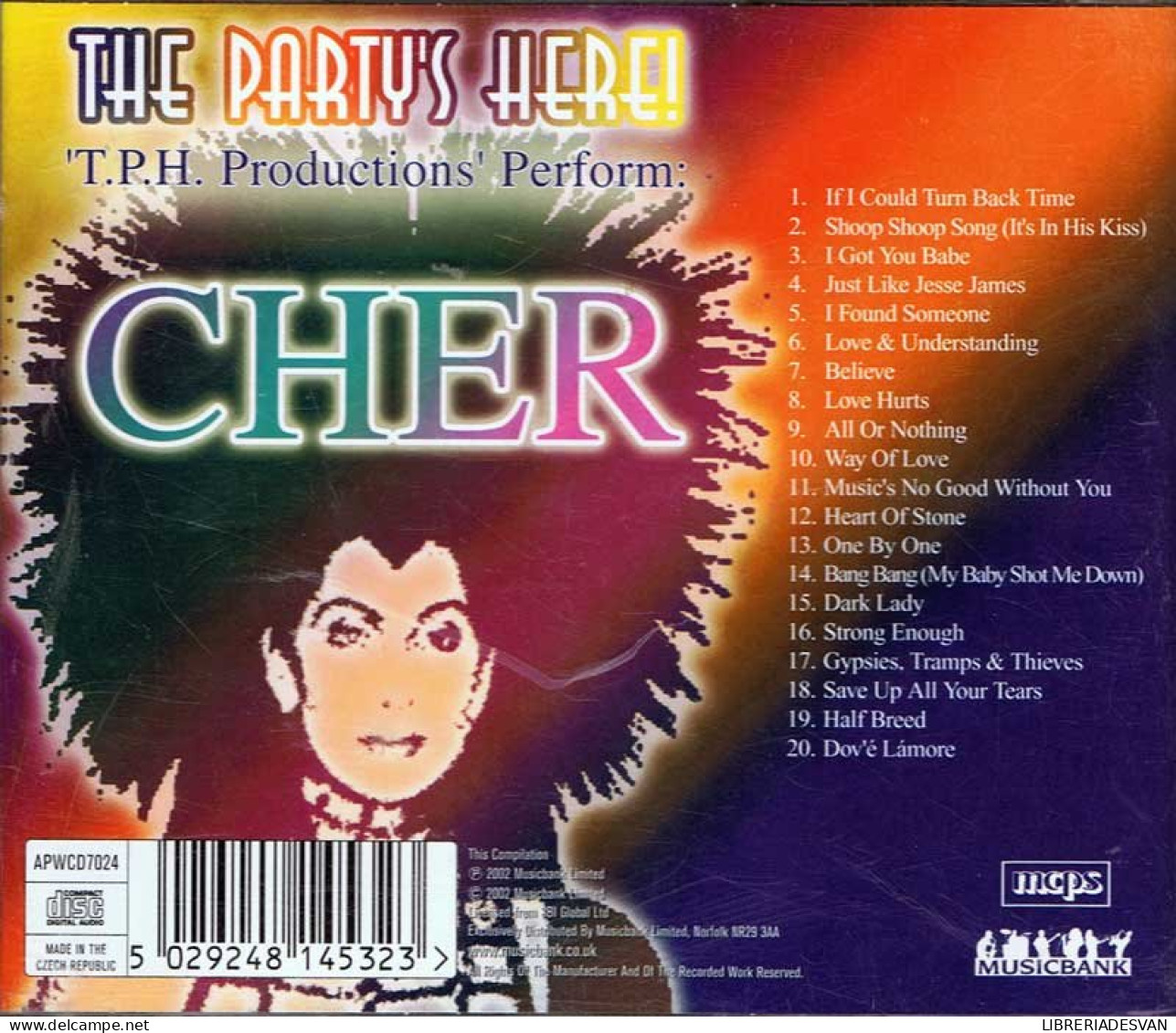 T. P. H. Productions Perform - The Party's Here! With Cher. CD - Andere & Zonder Classificatie