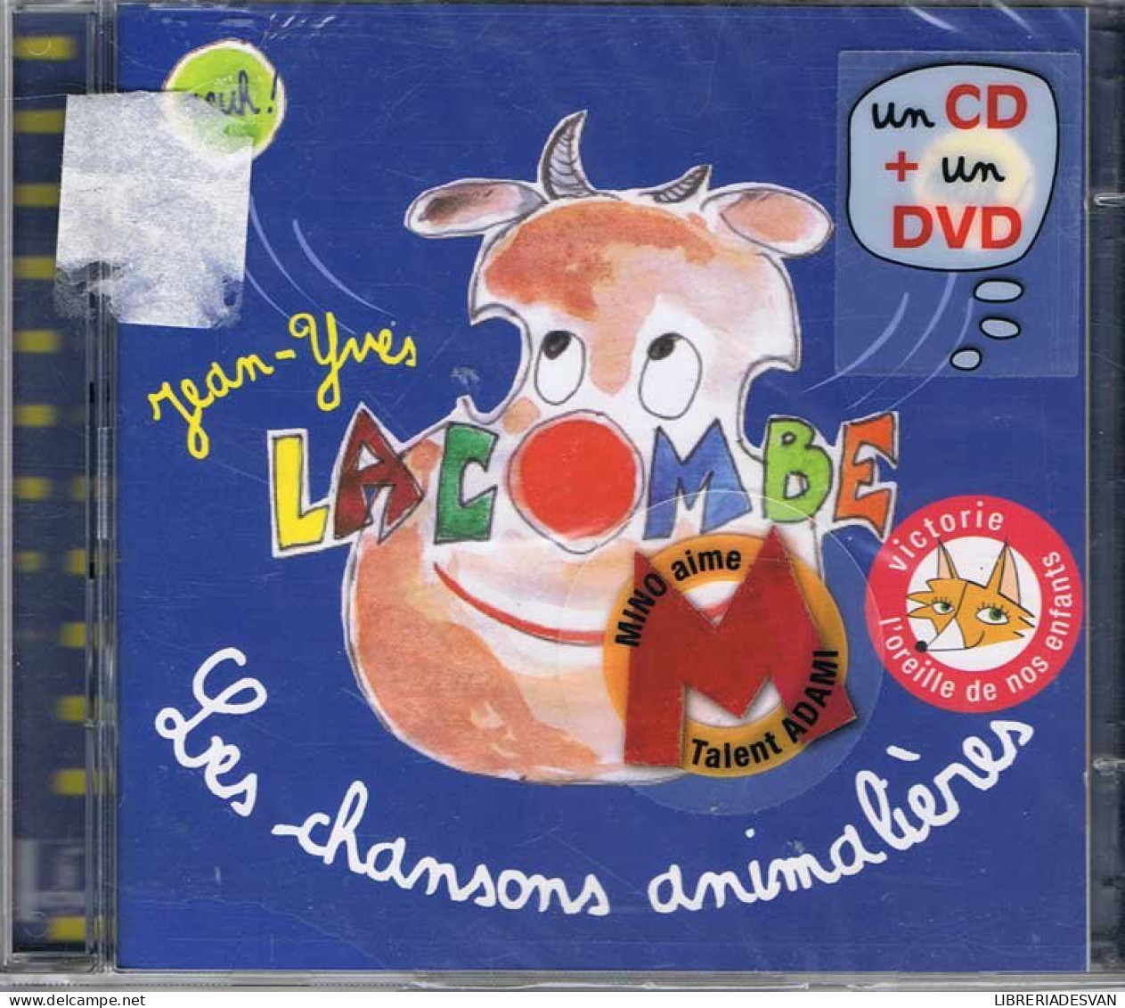 Jean-Yves Laco,be - Les Chansons Animaliéres. CD + DVD - Andere & Zonder Classificatie