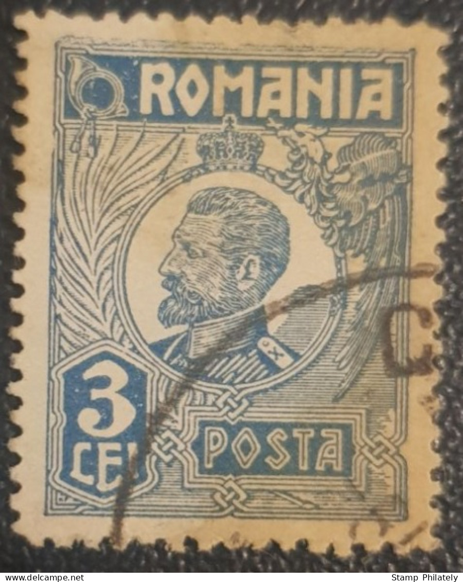 Romania 3L Used Stamp King Ferdinand - Oblitérés