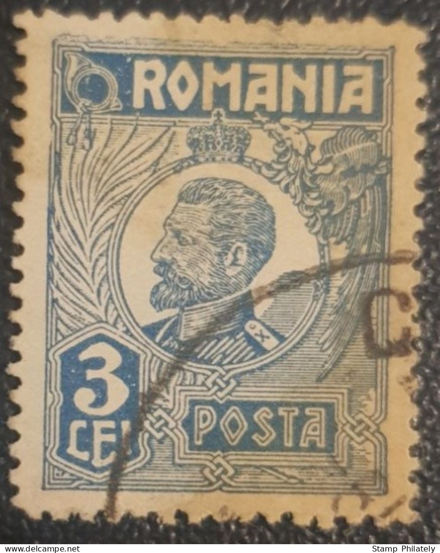 Romania 3L Used Stamp King Ferdinand - Usado