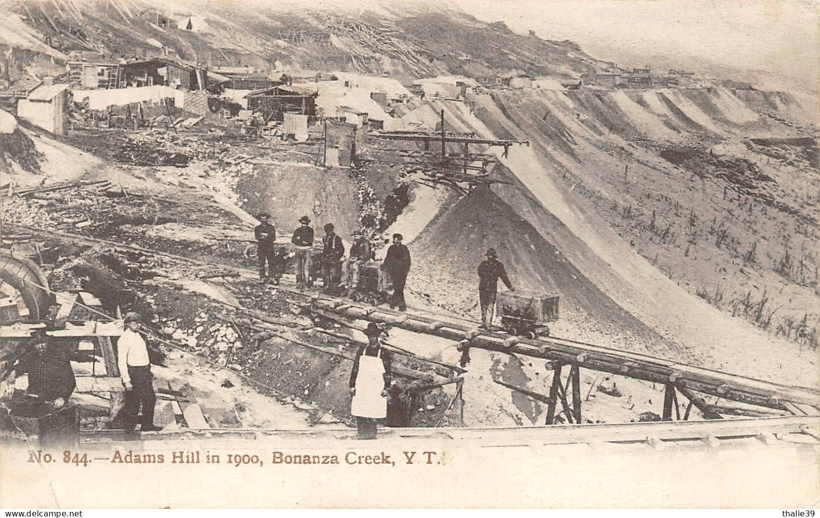 Adams Hill  Bonanza Creek Dawson City Mines Mine Chercheurs D'or - Yukon