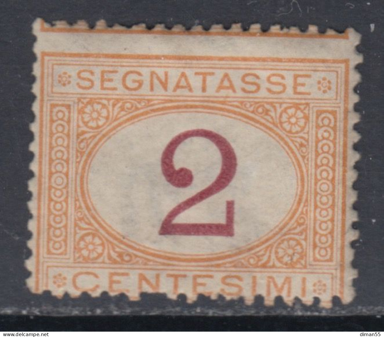 ITALIA - Tax Sassone N. 4 - Cat.200 Euro   - Gomma Integra - MNH** - Segnatasse