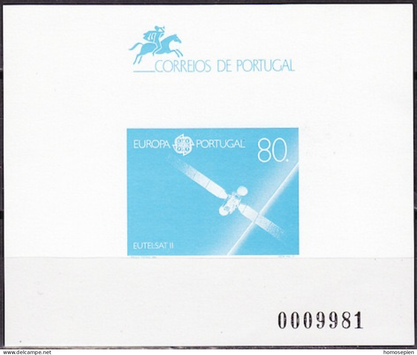 Portugal épreuve 1991 Y&T N°EL1840 - Michel N°DP1862 *** - 80e EUROPA - Essais, épreuves & Réimpressions