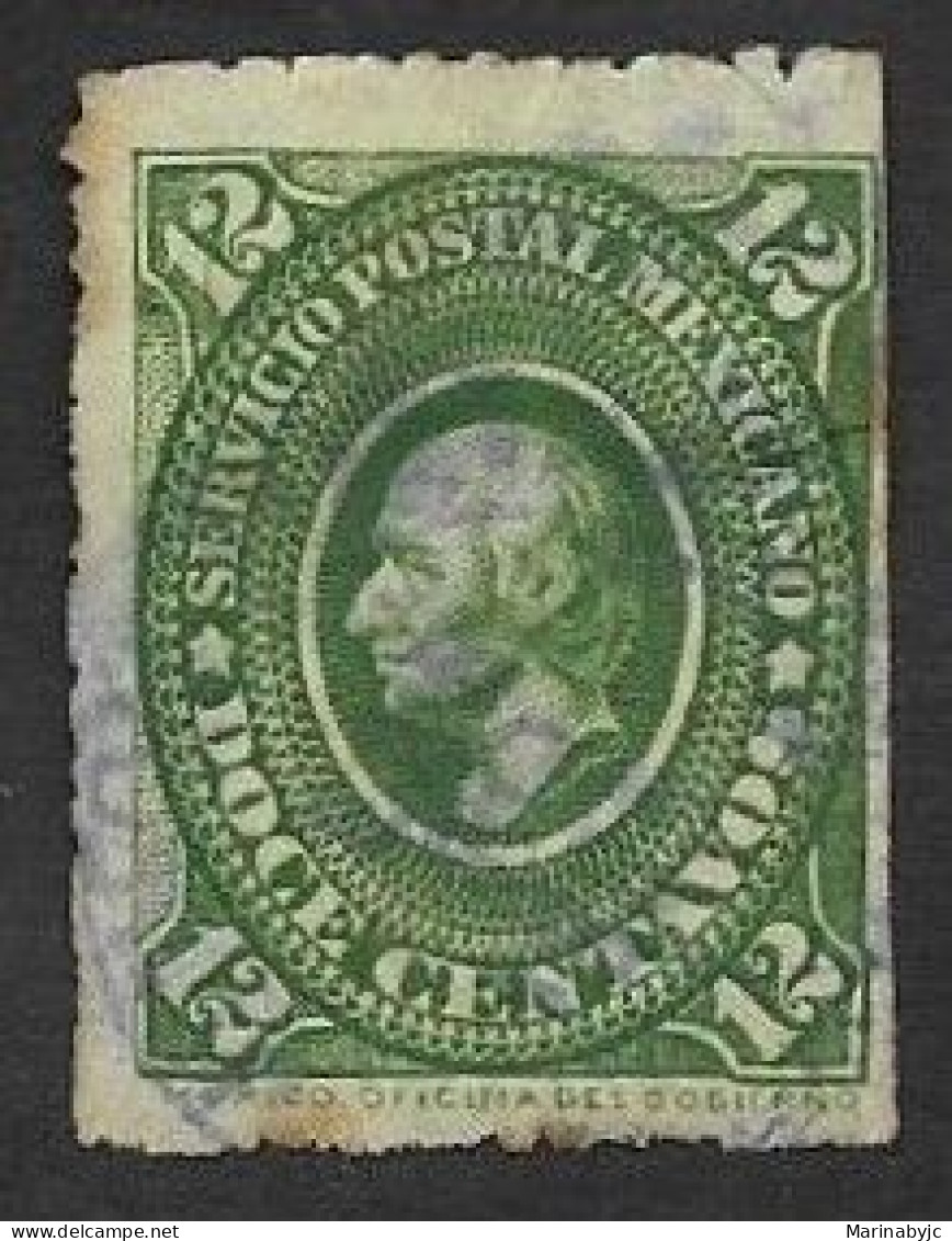 SE)1884 MEXICO, HIDALGO 12C SCT157, USED - Mexico