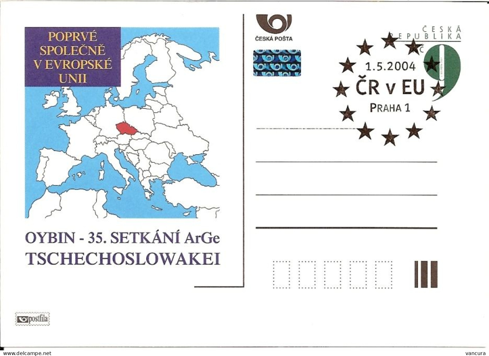 CDV A 101 Czech Republic ArGe Meeting CR In EU 2004 - European Community