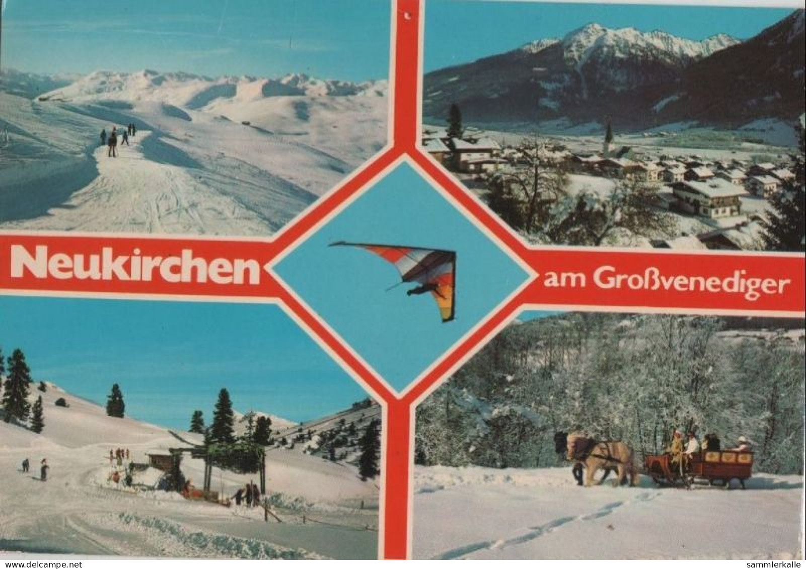 82944 - Österreich - Neukirchen - 4 Teilbilder - 1984 - Neukirchen Am Grossvenediger