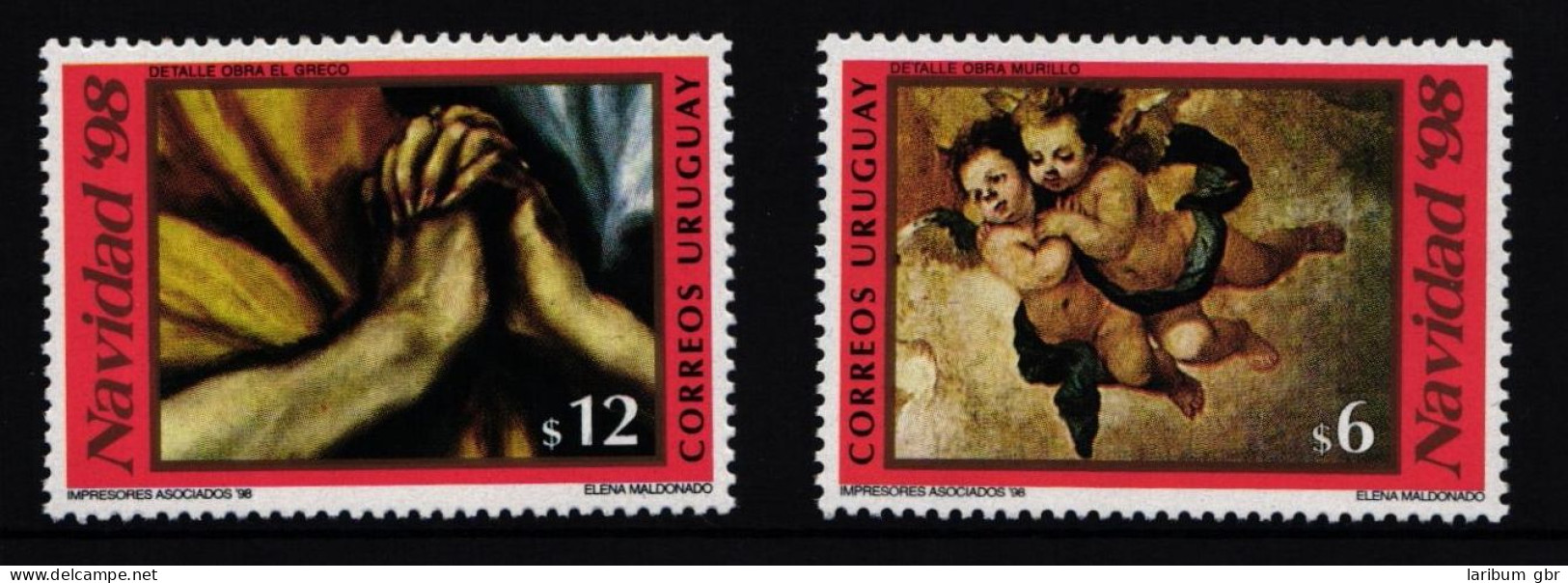 Uruguay 2413 Und 2414 Postfrisch Weihnachten #II527 - Uruguay