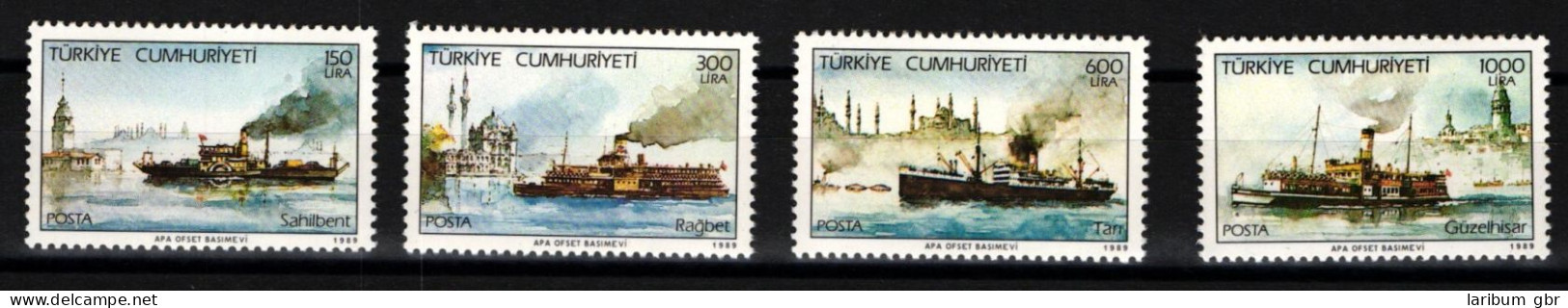 Türkei 2857-2860 Postfrisch Schiffe #JH342 - Autres & Non Classés