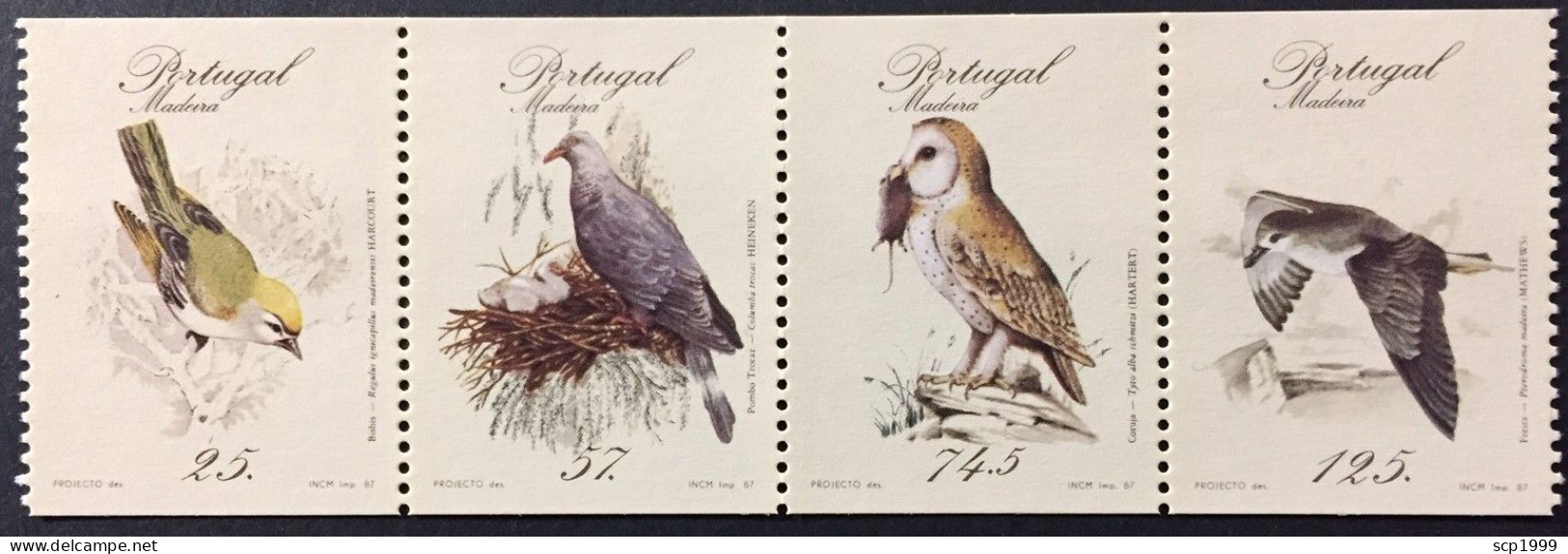 Portugal 1987 - Madeira Birds Booklet MNH - Markenheftchen