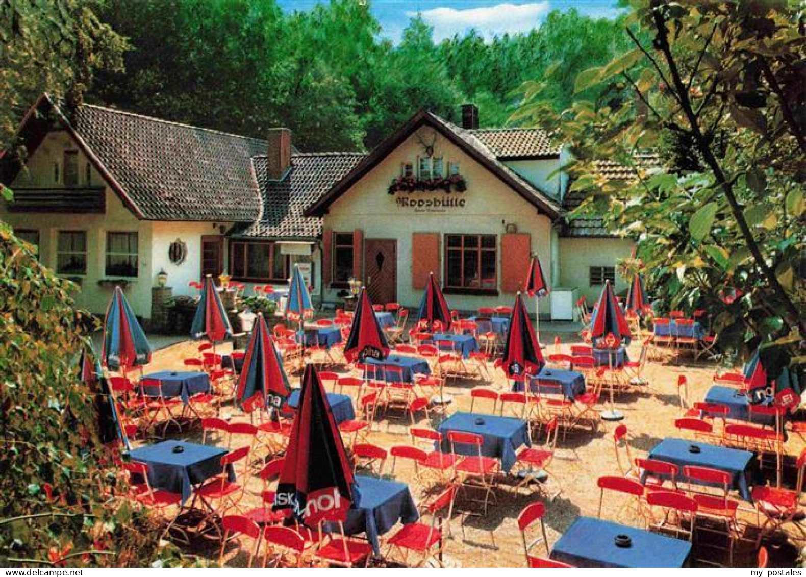 73964303 Bad_Nenndorf Waldrestaurant Pension Mooshuette Terrasse - Bad Nenndorf