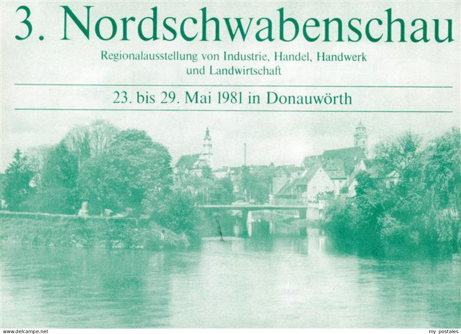 73883341 Donauwoerth Panorama Donauwoerth - Donauwörth