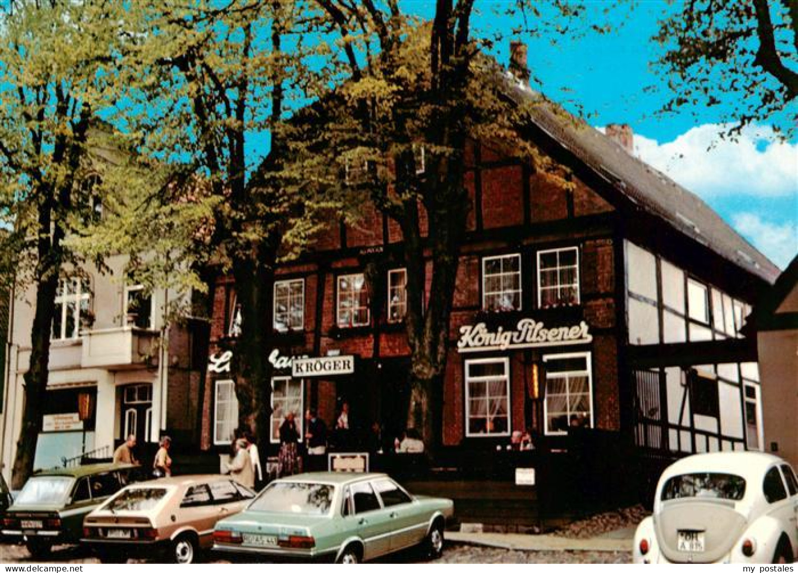 73883303 Burg  Fehmarn Altes Fachwerkhaus Cafe Kroeger  - Fehmarn