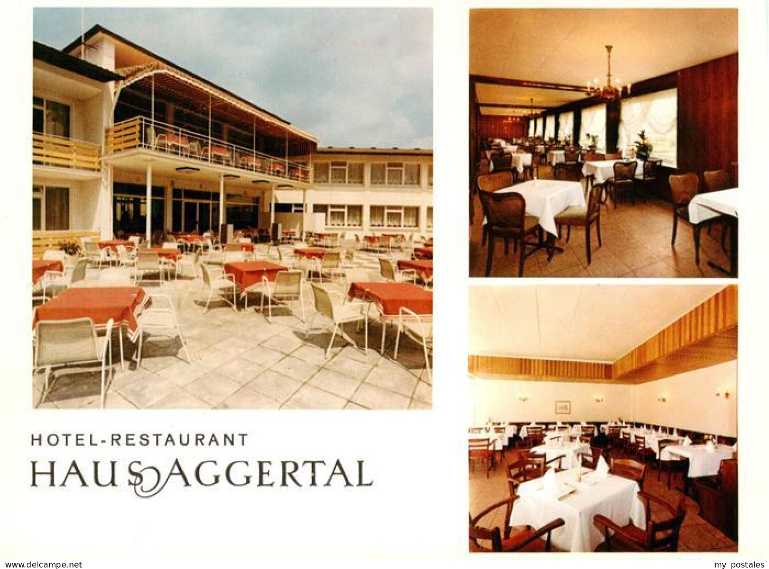 73883290 Deitenbach Hotel Restaurant Haus Aggertal Gastraeume Freiterrasse Deite - Gummersbach