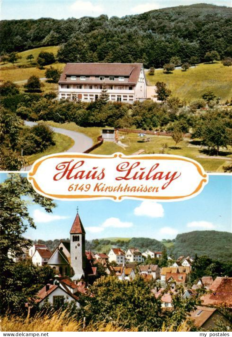 73883259 Kirschhausen Restaurant Haus Lulay Ortspartie Kirschhausen - Heppenheim