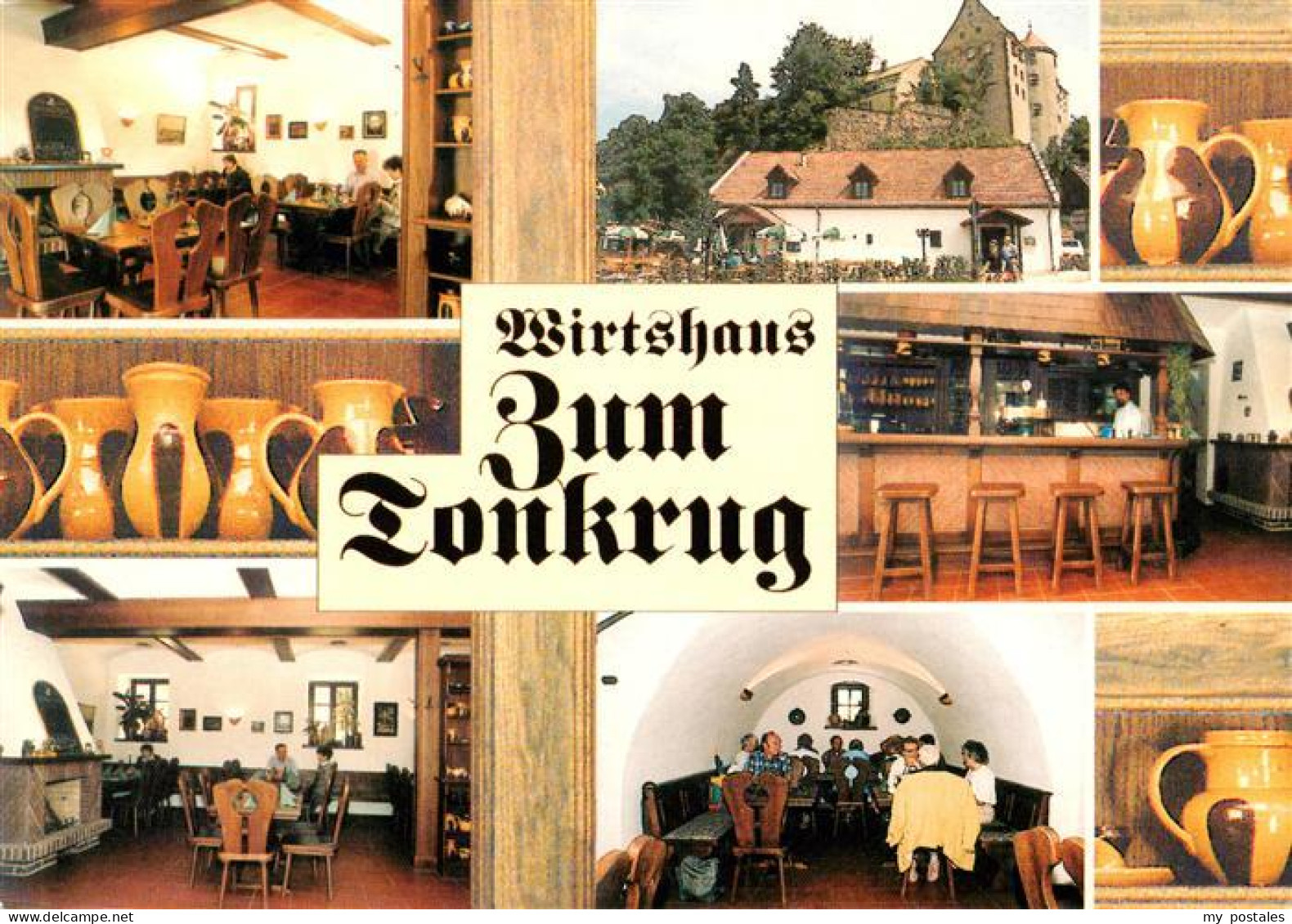 73883237 Gnandstein Kohren-Sahlis Wirtshaus Zum Tonkrug Gastraeume Bar  - Kohren-Sahlis