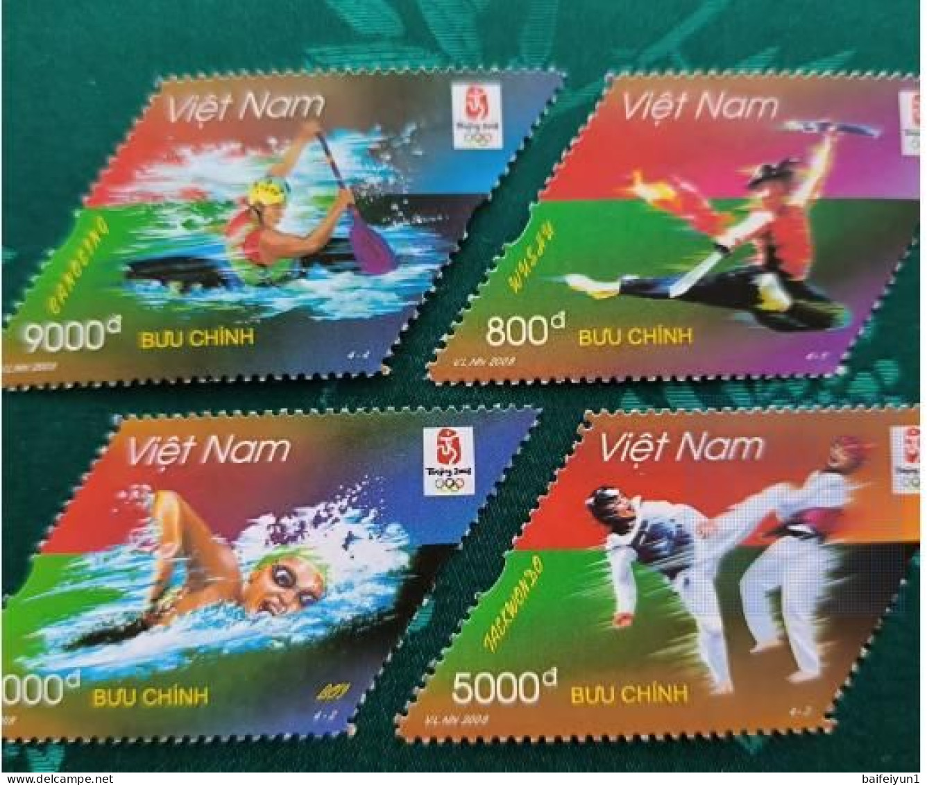 Vietnam 2008 BeiJing Olympic Game Stamps 4v - Sommer 2008: Peking