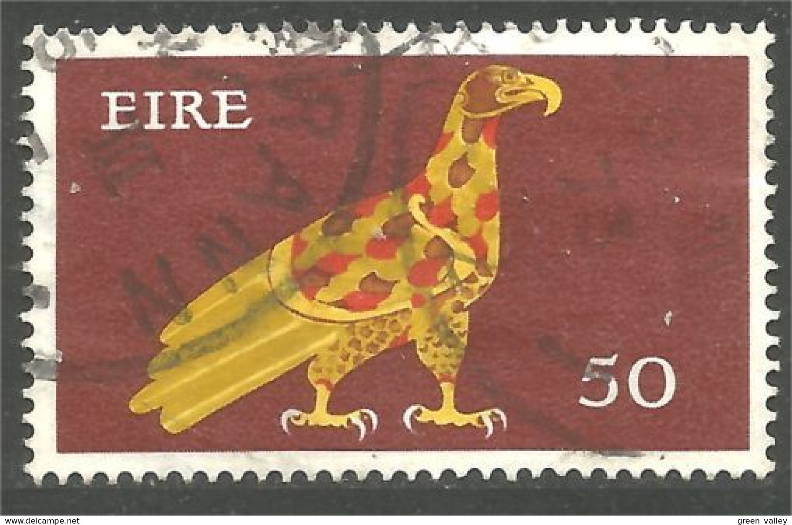 510 Ireland Aigle Eagle Adler Aquila 50 P (IRL-154) - Águilas & Aves De Presa