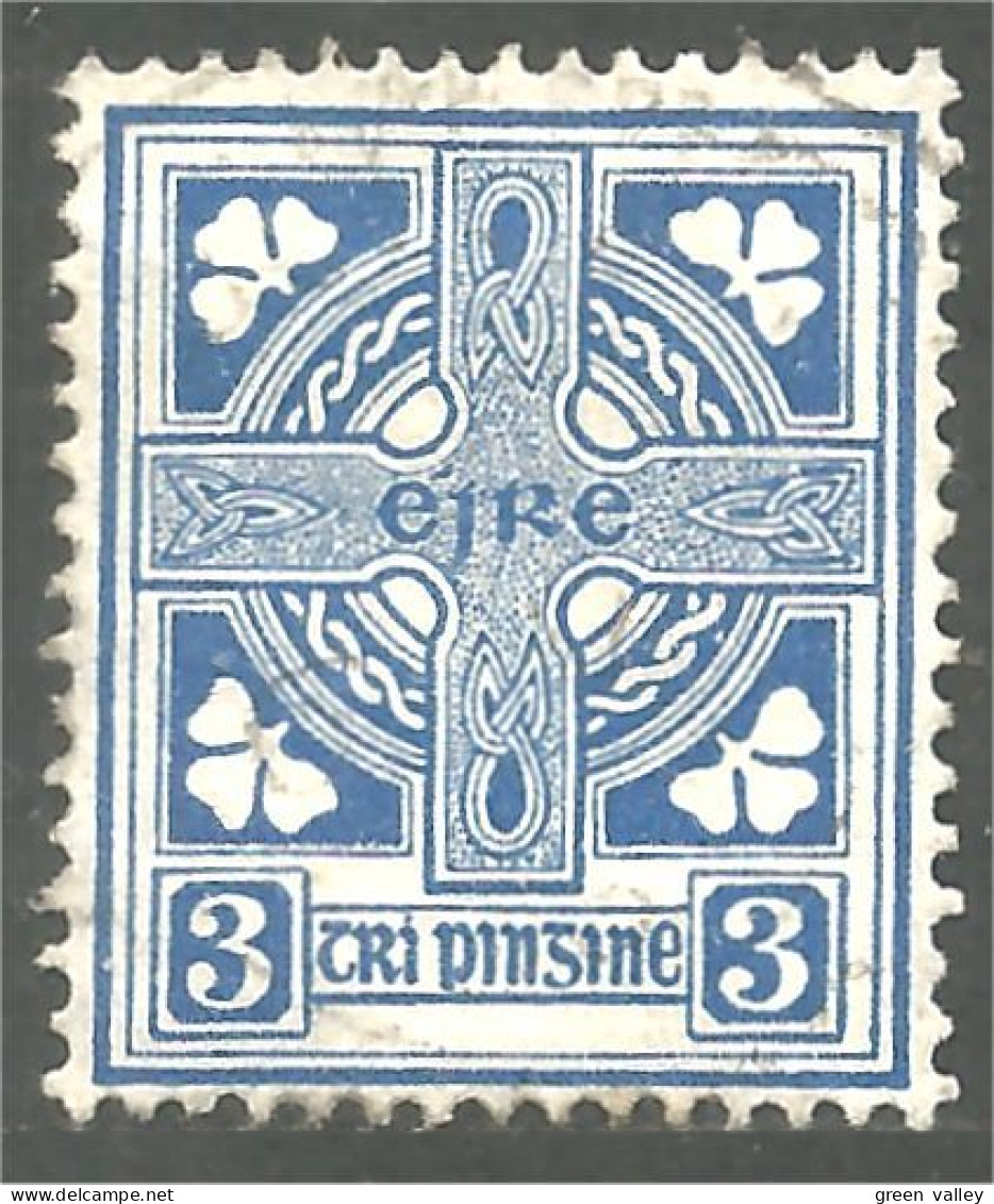 510 Ireland Celtic Cross Croix Celtique (IRL-137b) - Cristianismo