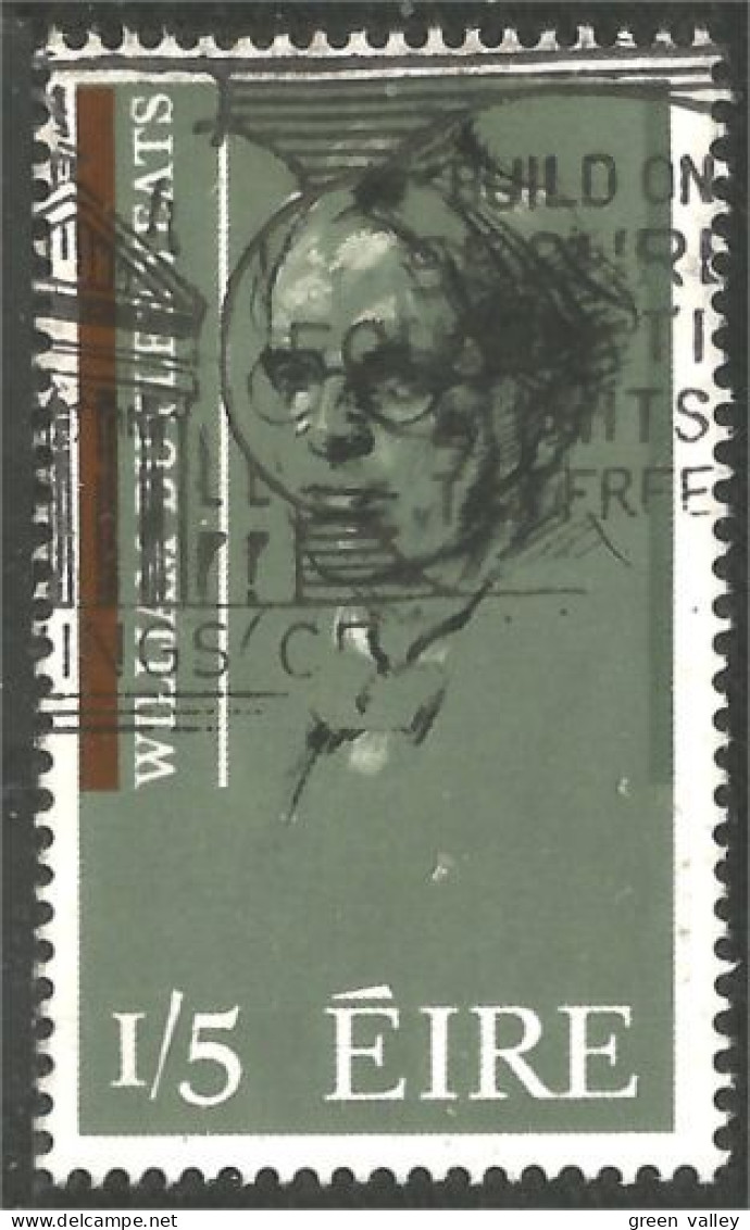 510 Ireland William Butler Yeats Poete Dramatist (IRL-134) - Used Stamps