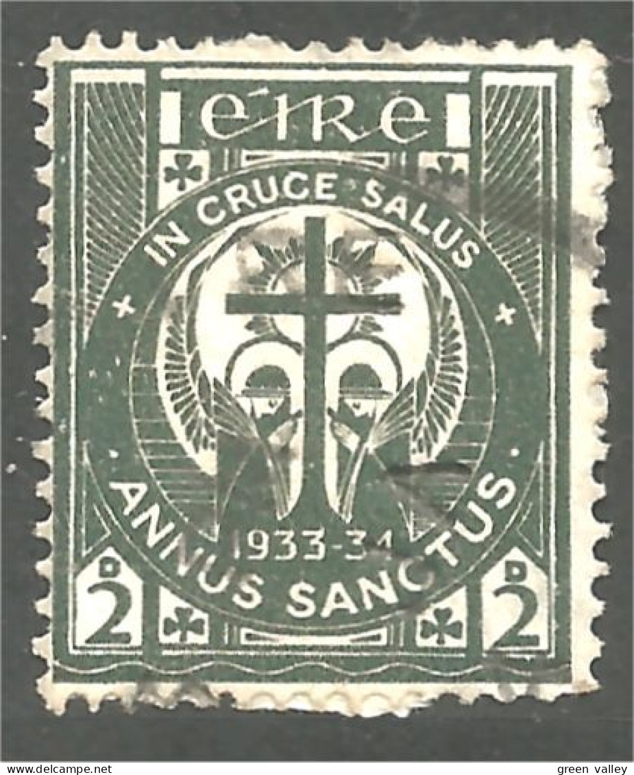 510 Ireland 1933 Adoration Croix Cross (IRL-117) - Gebruikt