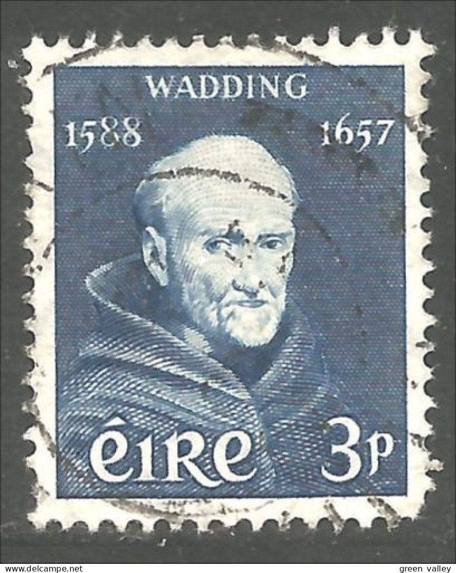 510 Ireland 1957 Franciscan Father Père Franciscain Luke Wadding (IRL-121) - Used Stamps