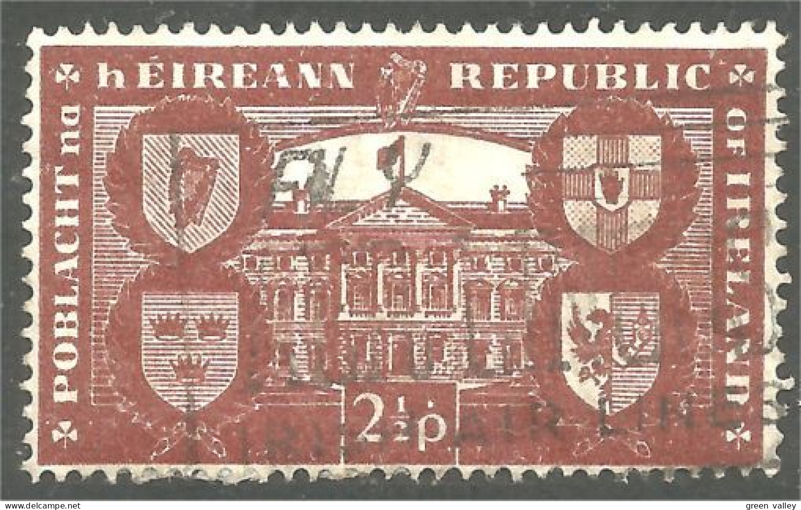 510 Ireland 1949 Maison Leister House Dublin (IRL-125b) - Used Stamps