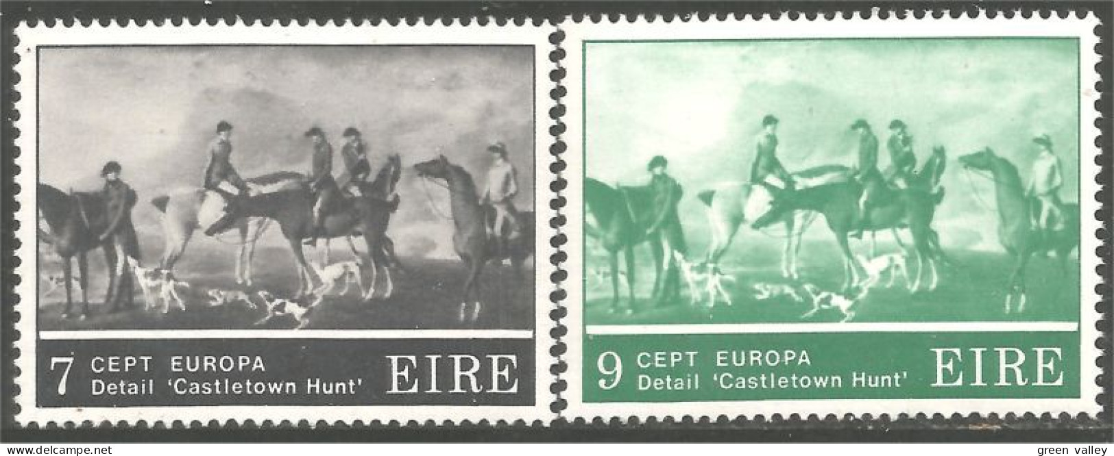 510 Ireland Eire Europa 1969 Castletown Hunt Chasse Chien Cheval MNH ** Neuf SC (IRL-109) - Honden