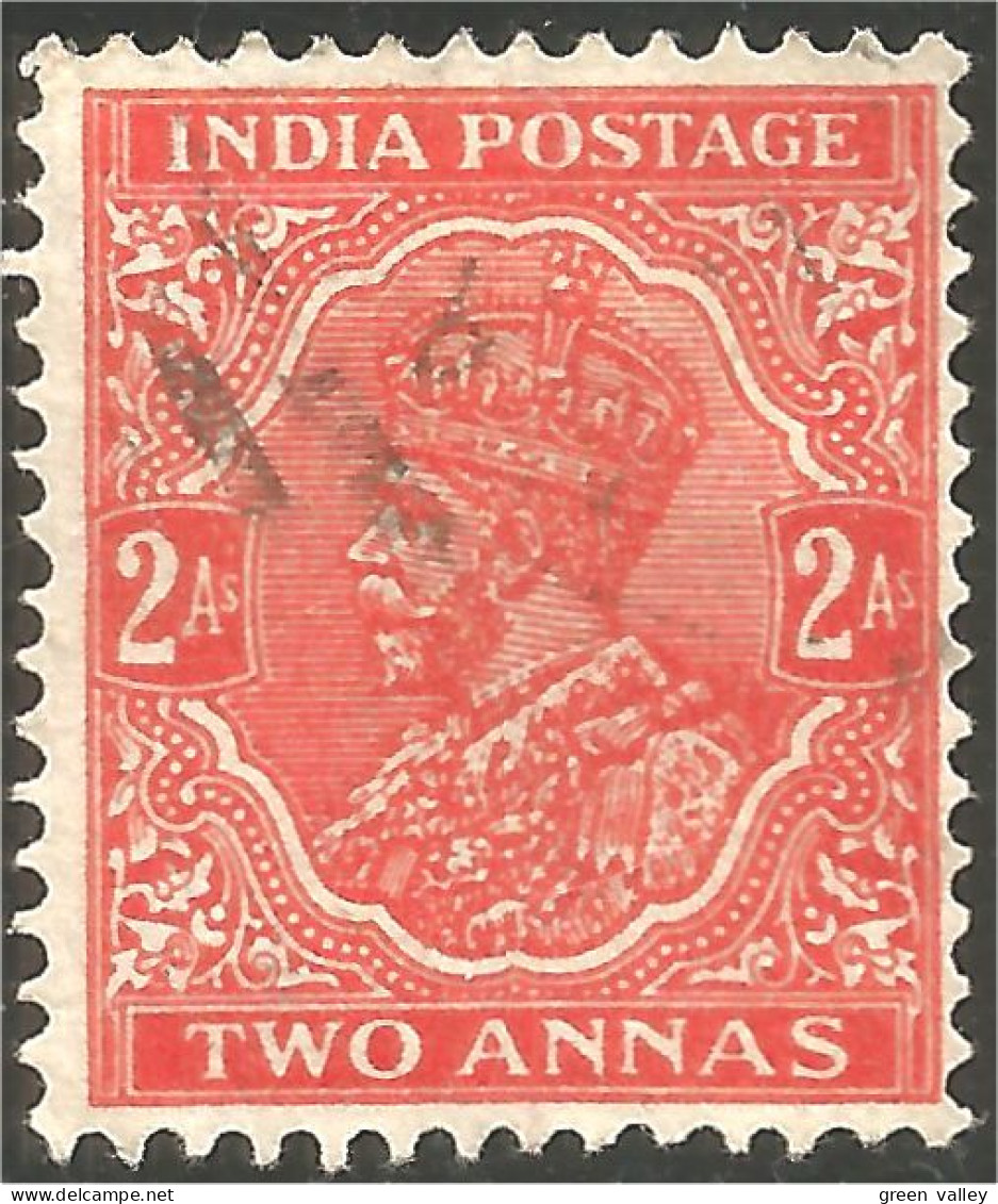 504 Inde 2a Vermillon Vermilion (IND-40) - 1882-1901 Empire