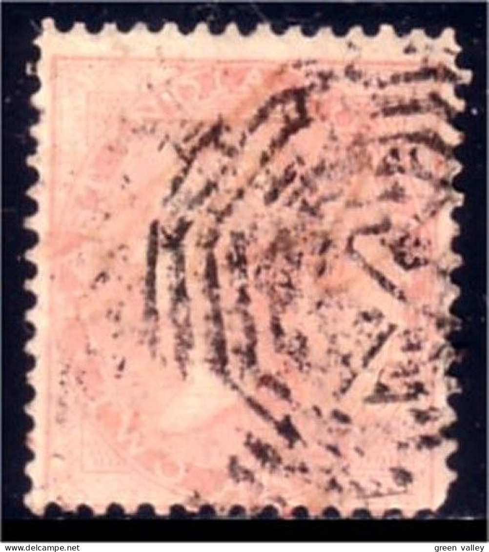 504 Inde East Two Annas Orange (IND-1) - 1882-1901 Keizerrijk