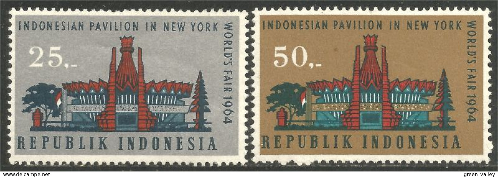 500 Indonesia Foire New York Fair MNH ** Neuf SC (IDS-186) - Altri & Non Classificati