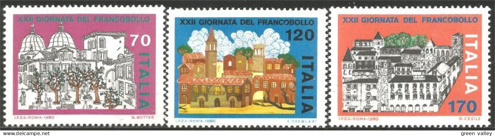 520 Italy Stamp Day Journée Timbre MNH ** Neuf SC (ITA-184) - 1971-80:  Nuovi