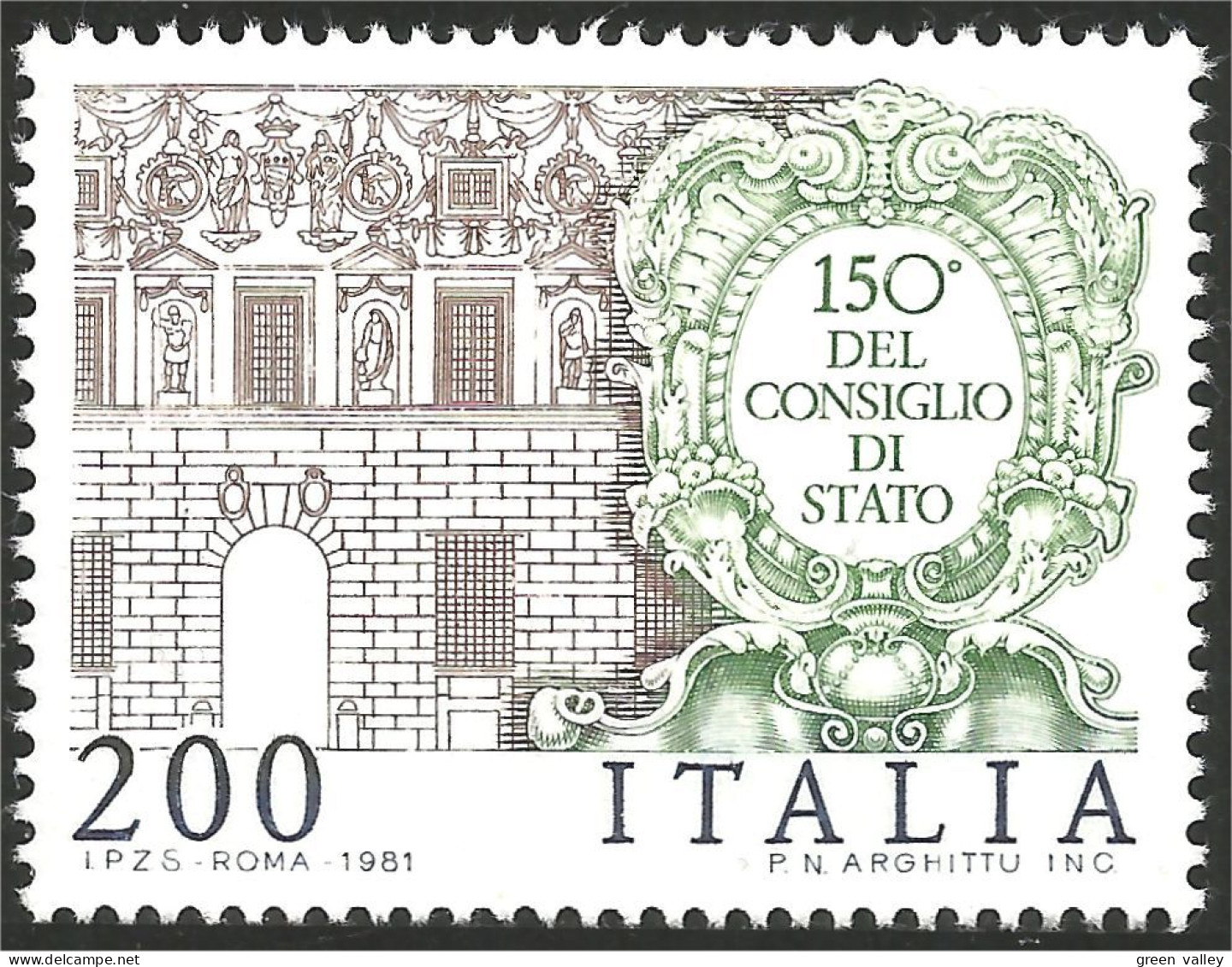 520 Italy Palais Palazzo Palace Spada Rome MNH ** Neuf SC (ITA-187b) - Castillos