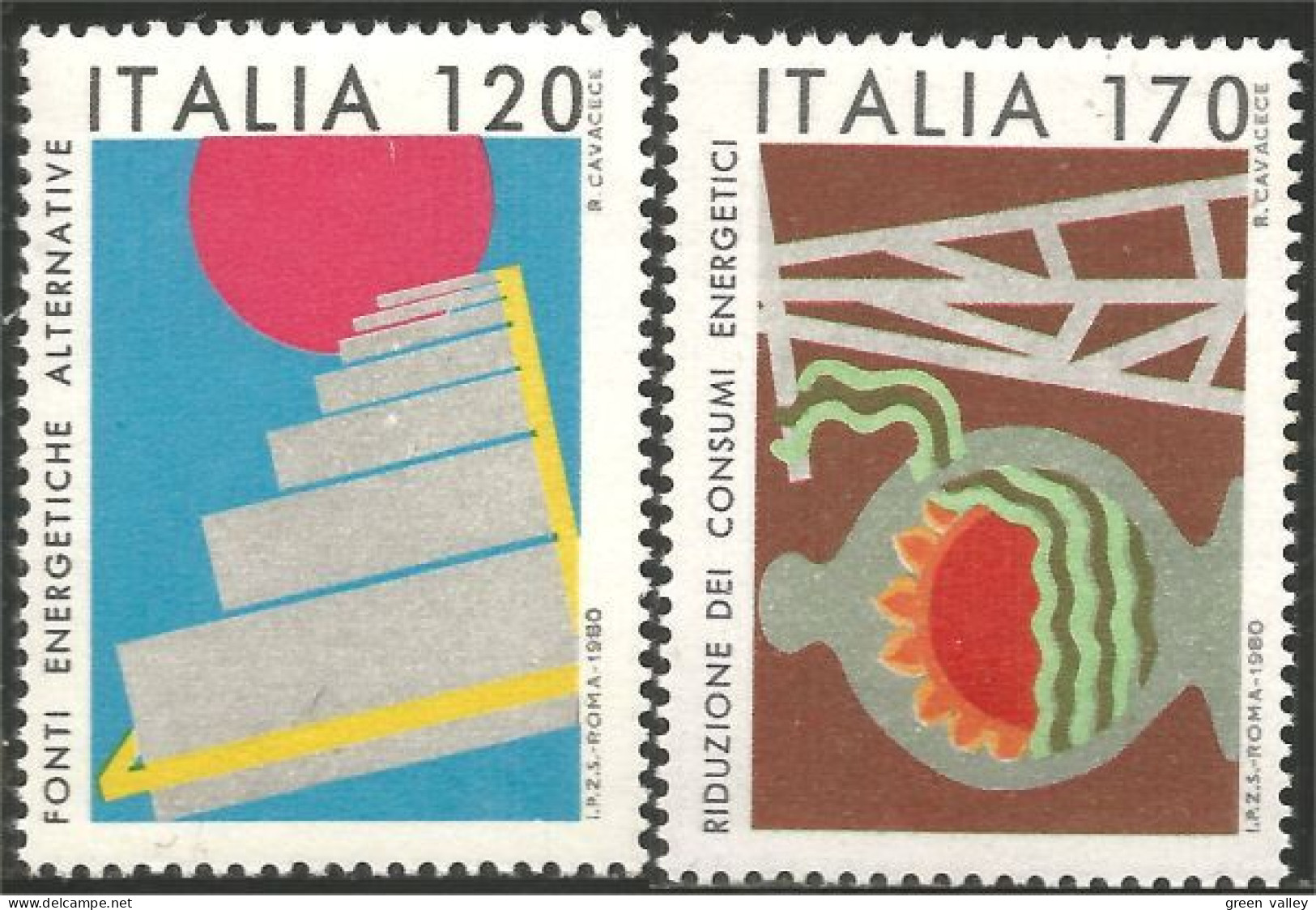 520 Italy Solar Energy Energie Solaire MNH ** Neuf SC (ITA-170c) - Electricité