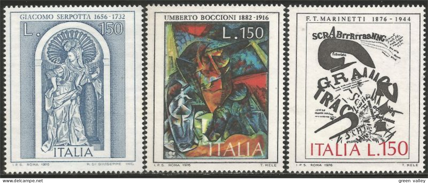 520 Italy Tableaux 1976 Paintings MNH ** Neuf SC (ITA-153a) - 1971-80: Neufs