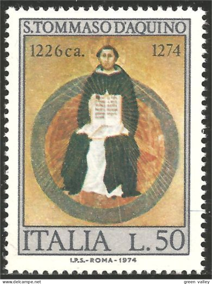 520 Italy Tableau Francesco Traini Painting St Thomas Aquin MNH ** Neuf SC (ITA-142b) - Otros & Sin Clasificación