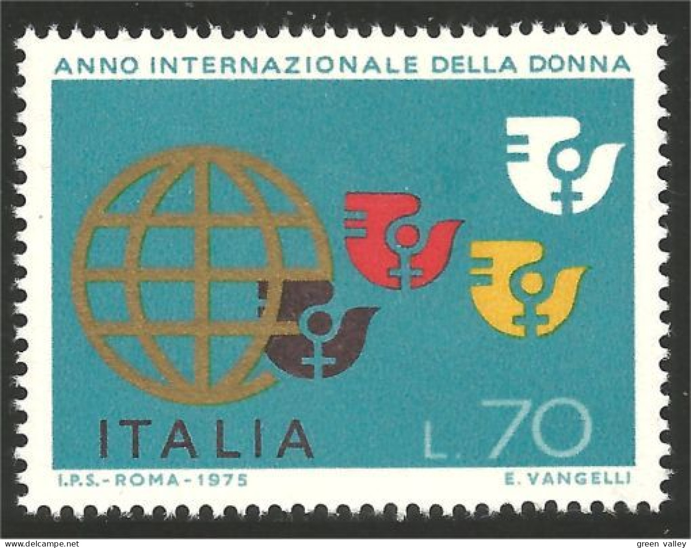 520 Italy Année Femme Women Year IWY AIF MNH ** Neuf SC (ITA-144c) - Autres & Non Classés