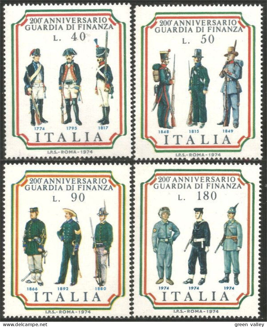 520 Italy Uniforms Uniformes Militaires MNH ** Neuf SC (ITA-138a) - 1971-80: Neufs