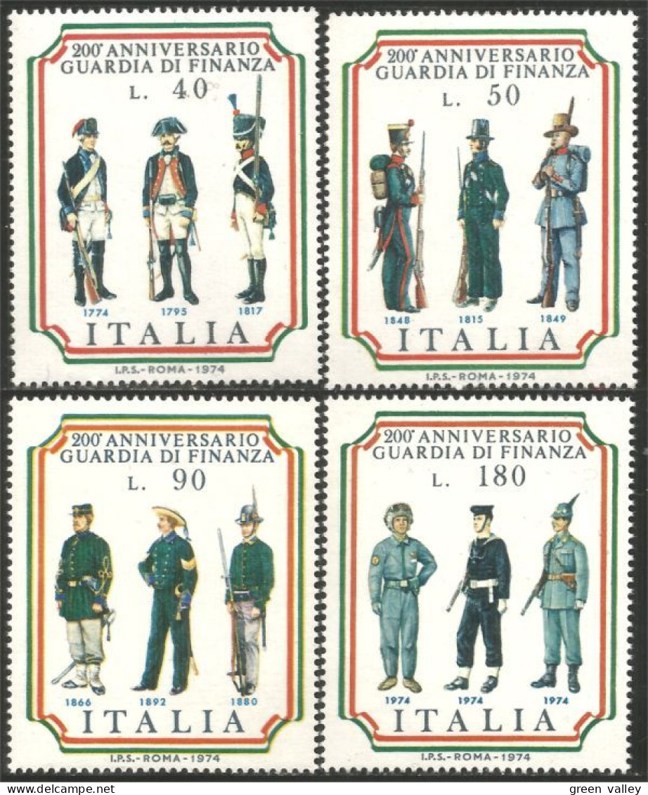 520 Italy Uniforms Douanes Customs MNH ** Neuf SC (ITA-138c) - Politie En Rijkswacht