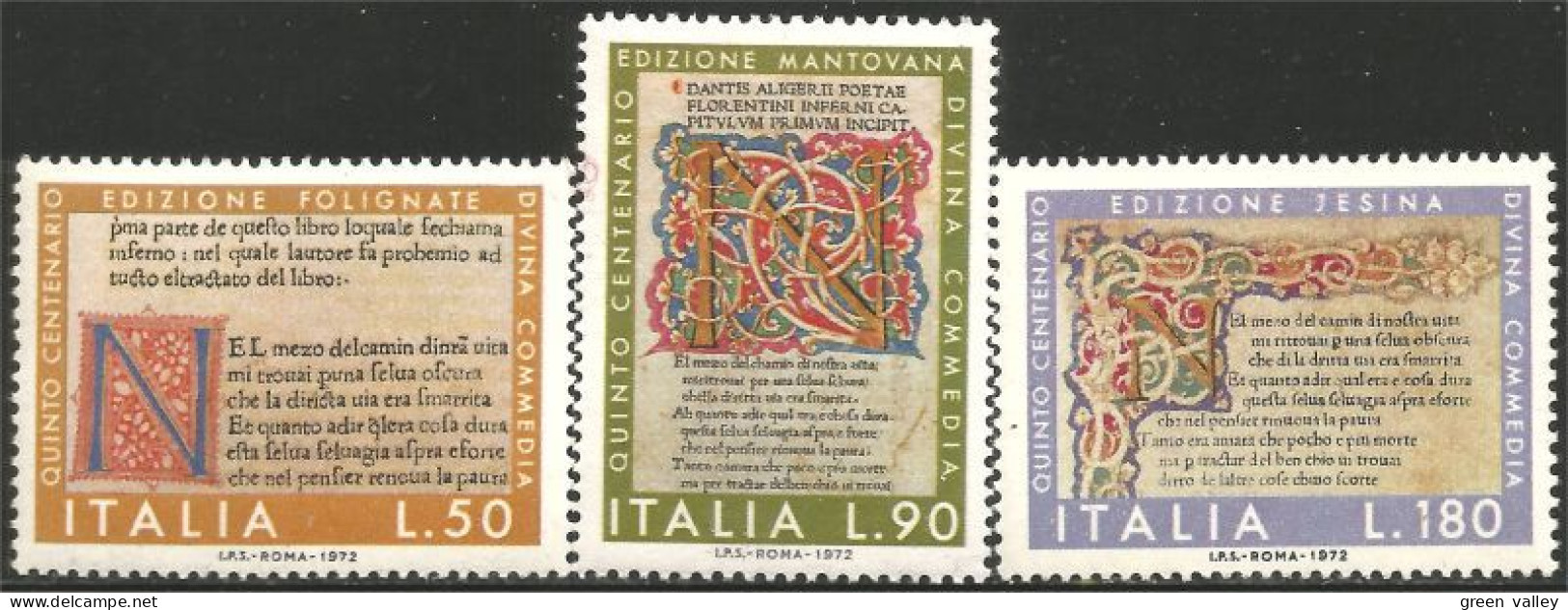 520 Italy Divine Comedy Comédie MNH ** Neuf SC (ITA-128a) - 1971-80: Ungebraucht